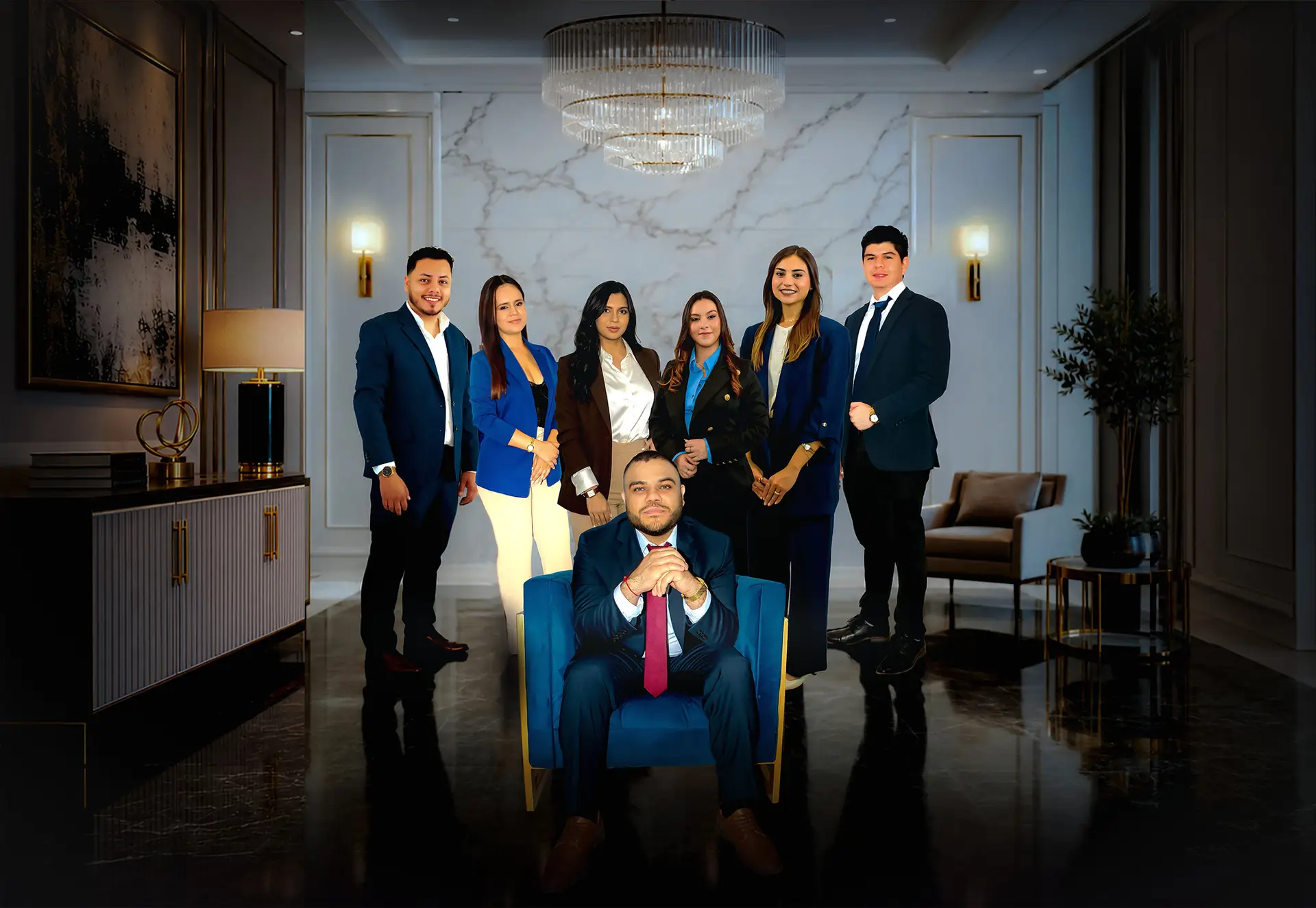The full Benitez Family Law team